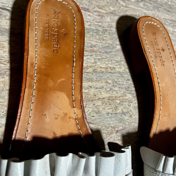Kate Spade ♠️ white leather sandals - Picture 10 of 15